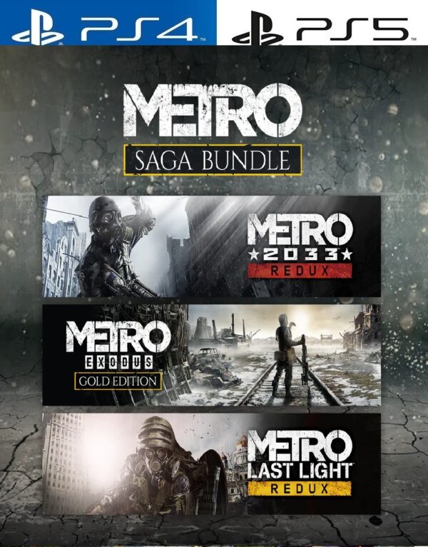 Conjunto Metro Saga PS4 PS5