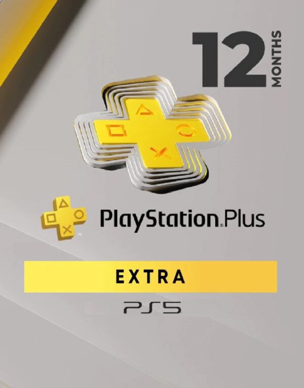 PS Plus Extra 12 Meses PS5